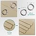 NICETOWN Biscotti Beige Blackout Curtains 84 inches Long for Bedroom - Thermal Insulated Solid Grommet Room Darkening Window Treatments Sound Reducing for Living Room (2 Panels, W52 x L84)