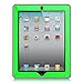 Fintie iPad 2/3/4 Case - CaseBot Tuatara Series Rugged Unibody Dual Layer Hybrid Full Protective Cover with Built-in Screen Protector and Impact Resistant Bumper for iPad 4, iPad 3 & iPad 2, Green