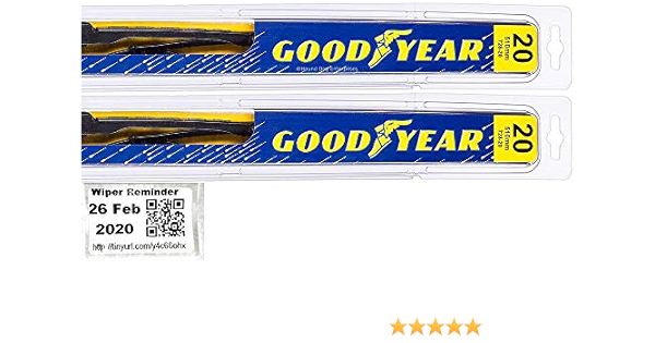 Amazon Com Windshield Wiper Blade Set Kit Bundle For 2003 2011 Honda Element Driver Passenger Blades Reminder Sticker Premium Automotive