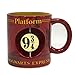 Silver Buffalo HP11953H Harry Potter Hogwarts Express Ceramic Mug with Spinner, 20-oz