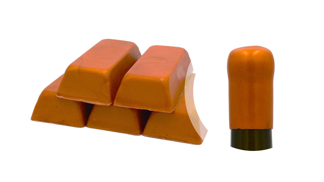 Generico Metallic Bronze Shellac Pack of 500 g or Soft Sealing Wax for Sealing Bottles of Wine, Beer, Grappa, Liquor (Bronze)