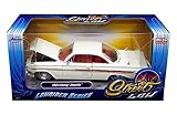 Jada 1961 Chevrolet Impala White Lowrider Series 1/24 Diecast Car Model 98929