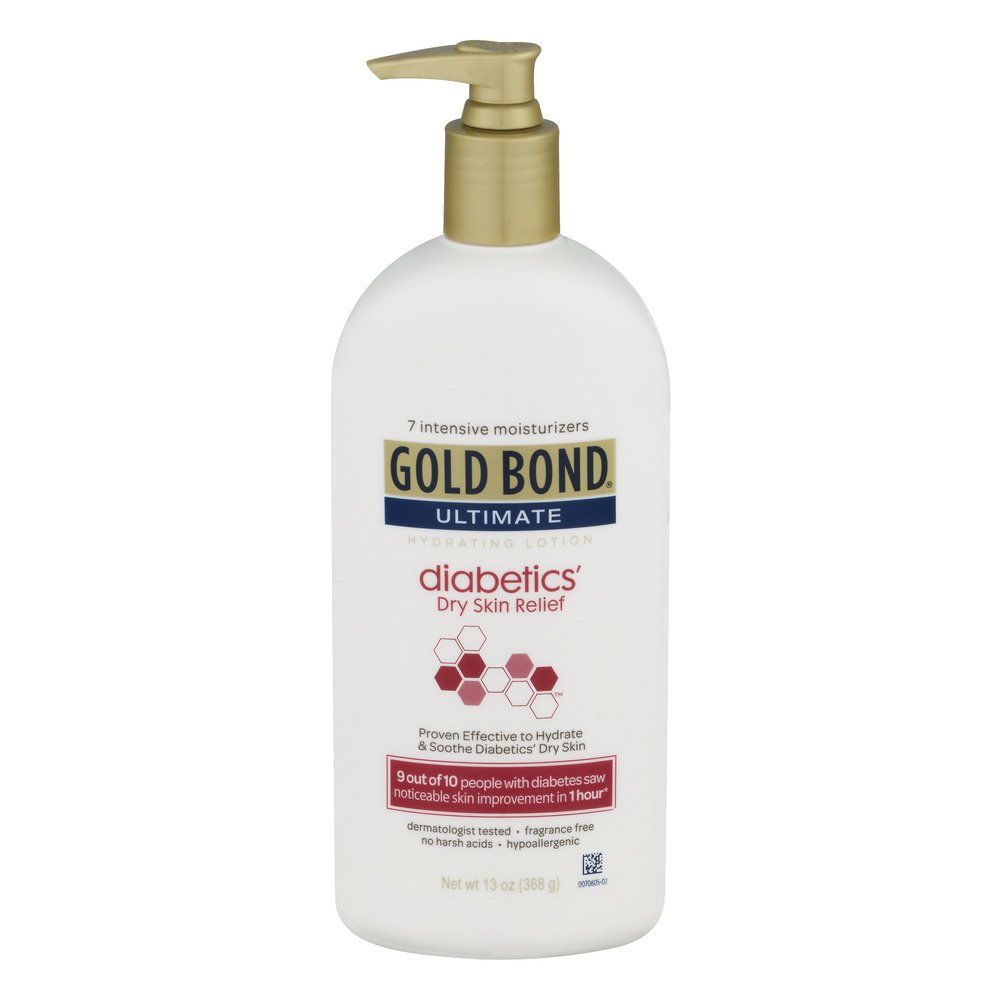 Amazon Com Gold Bond Ultimate Diabetic Skin Relief Lotion Fragrance Free 13 Oz By Gold Bond Ultimate Beauty