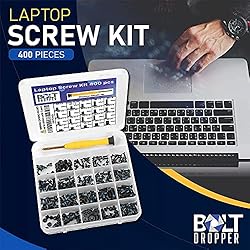 BOLT DROPPER 400pcs Laptop Screws w/Blue Nylok