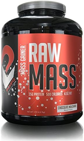 PUMPD LABS RAW Mass (20 Servings, Chocolate Milkshake) Optimally dosed for Post-Workout - Creatine Monohydrate - Biovine Colostrum - Cluster Dextrin - Best Mass Gainer - Best Recovery - Guaranteed