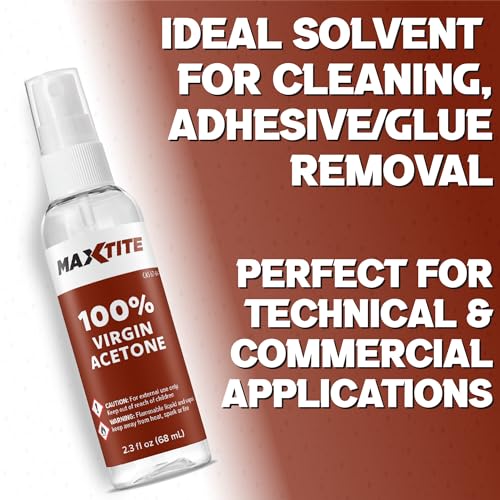 Acetone Professional Grade Solvent 2.3 fl oz Sprayer (2 pack) - Cleaner photo 6