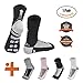 ★ Lifetime Warranty ★ Fast Relief from Plantar Fasciitis | Swelling | Foot Pain & Promotes Blood Circulation | Open Toed Compression Sleeve Sock ★ Health Is Wealth ★ (Black, Medium)