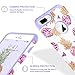 YINLAI iPhone 7/8 Plus Pineapple Case iPhone 7 Plus Case Silicone Rubber Bumper Hard PC Cover Cute Pineapple Pattern Design Shockproof Protective Phone Cases for Women iPhone 7 Plus Purple