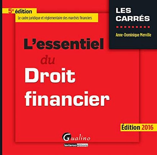 L' essentiel du droit financier