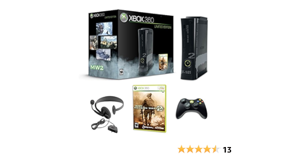 Amazon.com: Xbox 360 250GB Call of Duty Modern Warfare 2 Black 