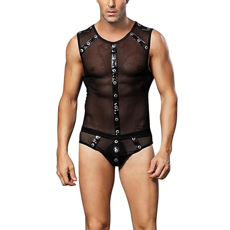 maglia trasparente uomo