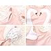 LOSORN ZPY Baby Girl Swimsuit Cute One Piece Swimwear Swim Hat Toddler Kid swan M