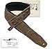 Walker & Williams C-22-DBRN Distressed Brown Finish Premium Signature Grain Leather Strap 3