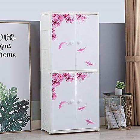 Thetickletoe Kids Baby Designer Cartoon Wardrobe Storage With