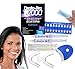 DentaPro 2000 3D Teeth Whitening Kit – Deluxe Addition Includes LED Light, (2) 5ml Gel Syringes, Custom Moldable Tray (2), Vitamin E Swab (2), Shade Guide – See Results After Just One Use!