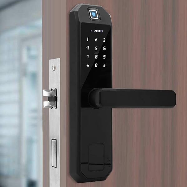 Fingerabdruck Trschloss Elektronisches Trschloss des Digitalen Fingerabdrucks fr Intelligentes Diebstahlsicherung Schloss fr Schlafzimmer Zugang