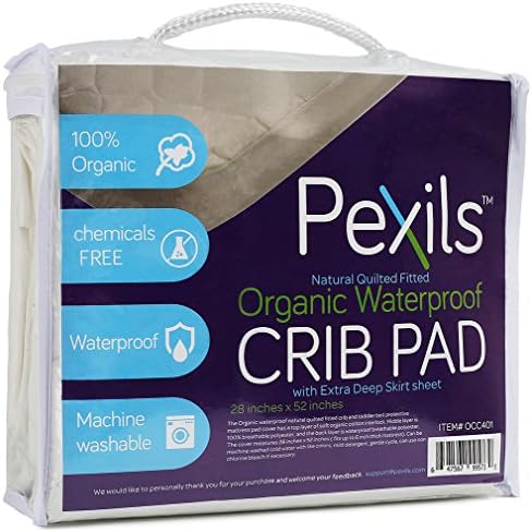 thick crib mattress pad