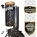 Manual Coffee Grinder | Stainless-Steel Ceramic Burr | Hand Crank Personal Coffee Grinder | Portable Adjustable Mill | French Press, Pour Over, Drip Coffee by Maya Mountain
