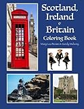 Scotland, Ireland & Britain Coloring Book by