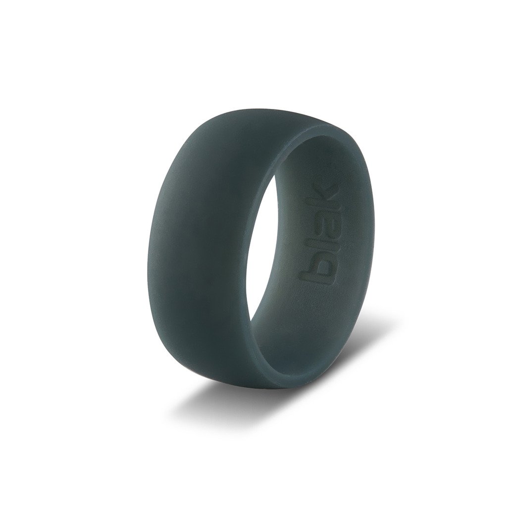 Blak Premium Silicone Wedding Ring for Men Unique Low Profile Design