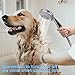 Chrider Handheld Shower Head with Hose, 5 Spray Setting Hand Held Shower Head with Pause Switch, 4.3