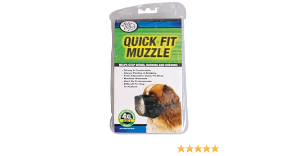 four paws quick fit muzzle