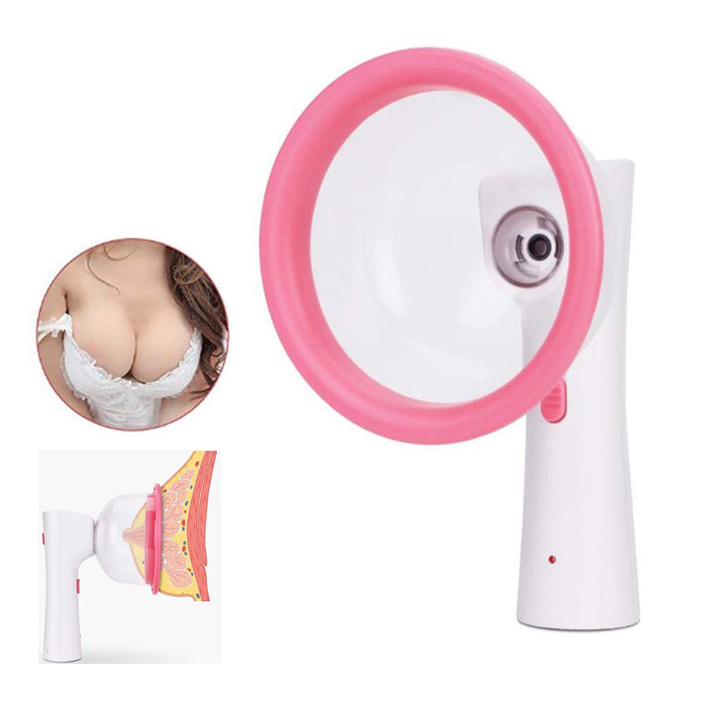 Denshine Electric Breast Massager Nipple Care Breast Enlarge Enhance Vacuum Pump Cup Massage USB Rechargeable