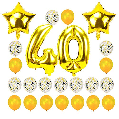 32-Inch-62-cm-40th-Birthday-Gold-Balloons-Happy-40-Years-Party-Decorations-Men-Women-Favors-Supplies-Forty-38pcs-Silver-Blue