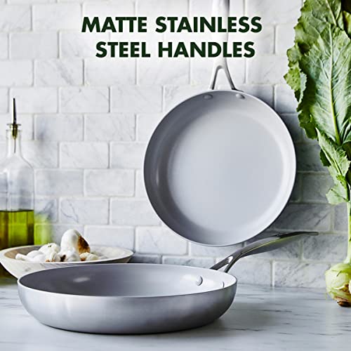 GreenPan Venice Pro TriPly Stainless Steel Healthy Ceramic Nonstick 10