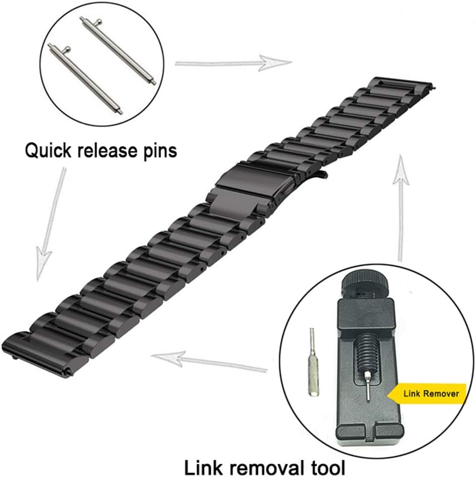 DEALELE Strap Compatible with Samsung Galaxy Watch 46mm / Galaxy 3 45mm - Image 5