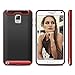 Galaxy Note 3 Case, Coolden Ultra Exact Fit Defender Shield Soft Interior Galaxy Note 3 Hard Case Non-slip Grip Cover Slim Rugged Flexible Armor for Galaxy Note 3 - Red