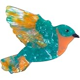 Cute Kingfisher Hair Clips,Funny Acetate Bird Claw Clip,Small Claw Clip for Women