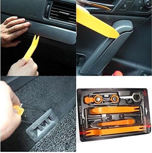 Drhob Universal Car DVD Player Stereo Refit Tool Kit Door Tools Interior Plastic Trim Panel Dashboard Installation Removal Pry