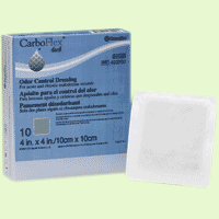 CarboFLEX Odor Control Dressing 4" x 4" Box: 10