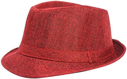 Summer Fashion Men Women Unisex Summer Beach Top Hat Sun Jazz Gangster Cap New