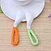 Amrka Baby Spoons Self feeding, Infant Safe Spoon Solid Pacifier Bending Spoon Curved Flatware, Pack of 2 Pcs