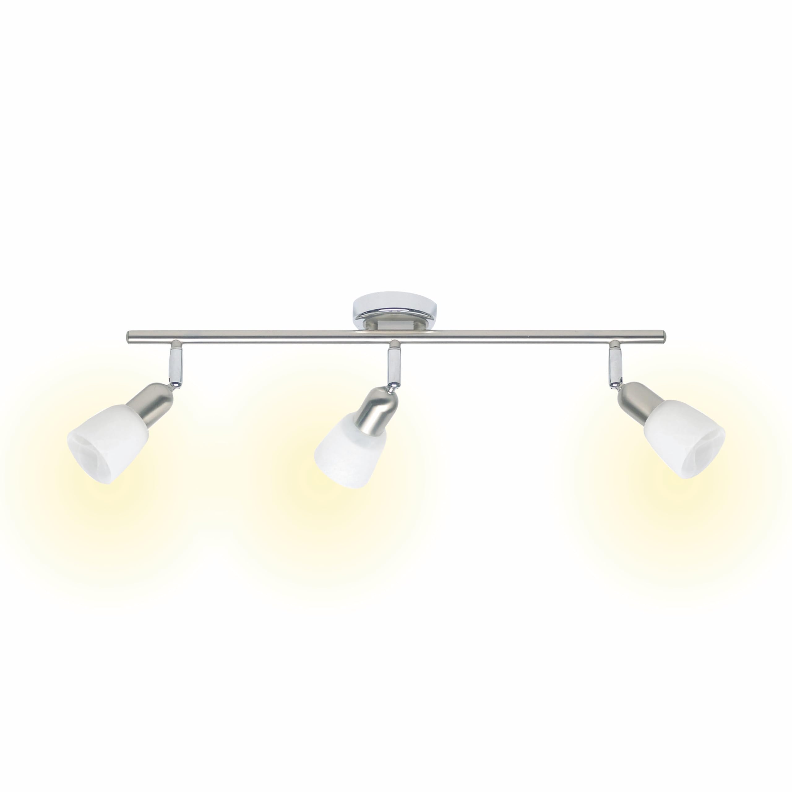 Sofia Straight 3 Light Ceiling Spotlight Finish: Satin Chrome/Chrome — image 1