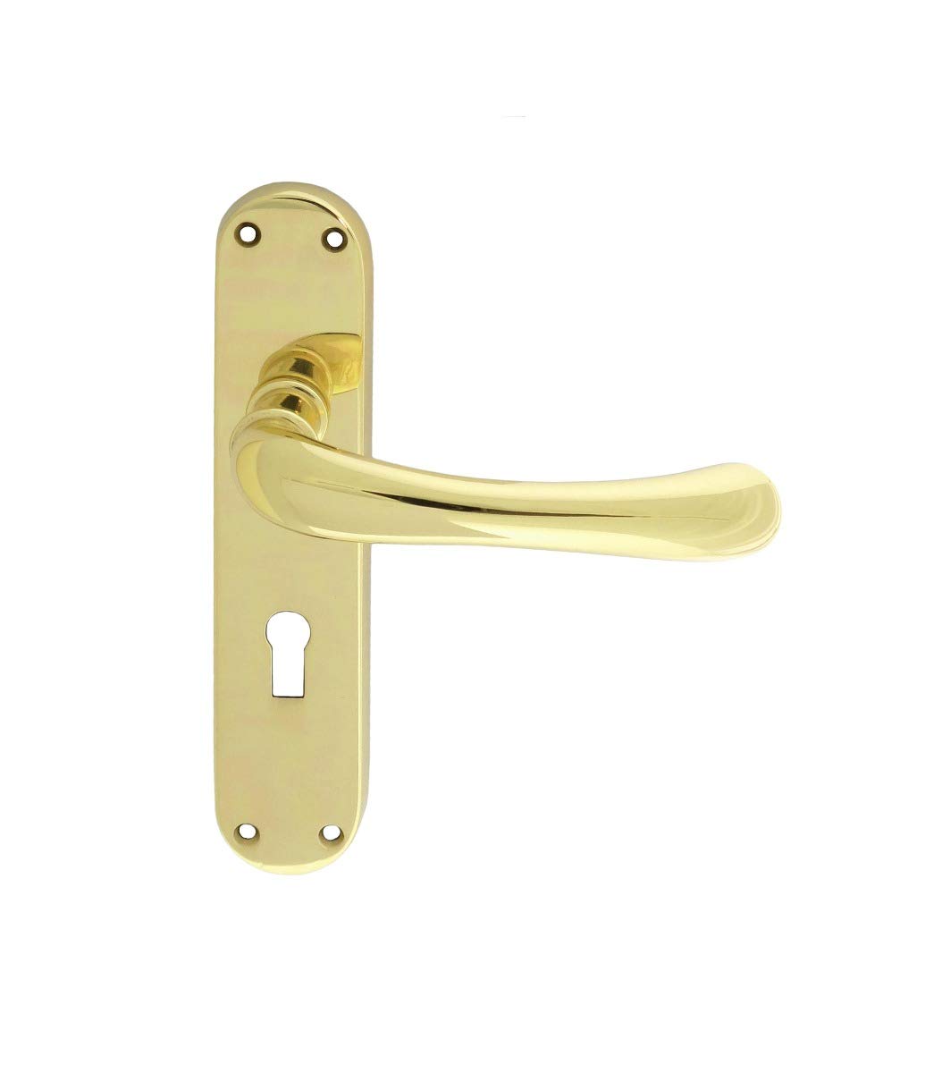 IBRA Lever ON Backplate - Lock 57MM C/C