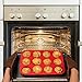 OvenArt Bakeware Silicone Muffin Cupcake Pan (12-Cup)