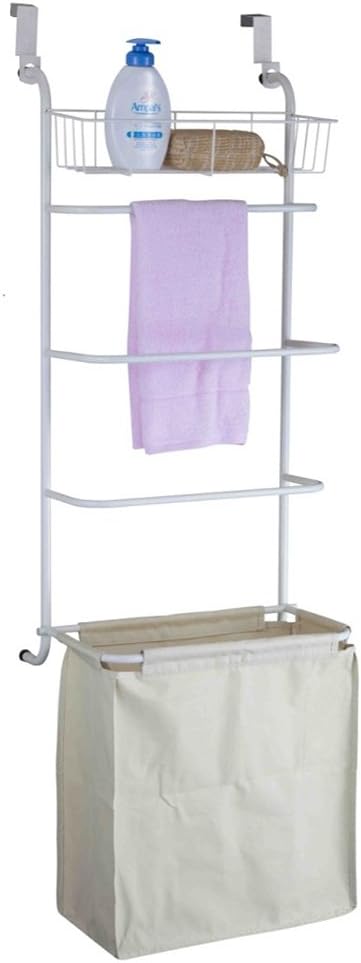 OnDisplay Over-the-Door Towel Rack and Laundry Hamper