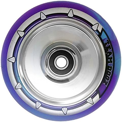 Team Dogz Single 100mm & 110mm UFO Hollow Core Scooter Wheel ABEC11 Also Fits MGP Blunt Slamm Razor Crisp Grit Etc