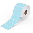 Rollo Direct Thermal 2x1 Sticker Labels - Roll of 1,000 Blue Thermal Labels - Multi-Purpose Thermal Printer Stickers