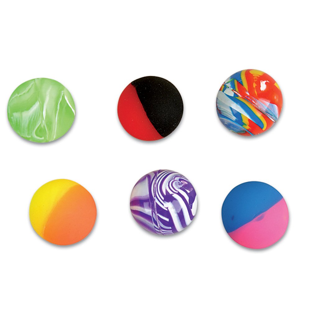 Rhode Island Novelty Assorted Hi Bounce Balls (1 dz) [Toy