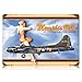 U.S. WW2 Vintage Metal Sign: B-17 Memphis Belle