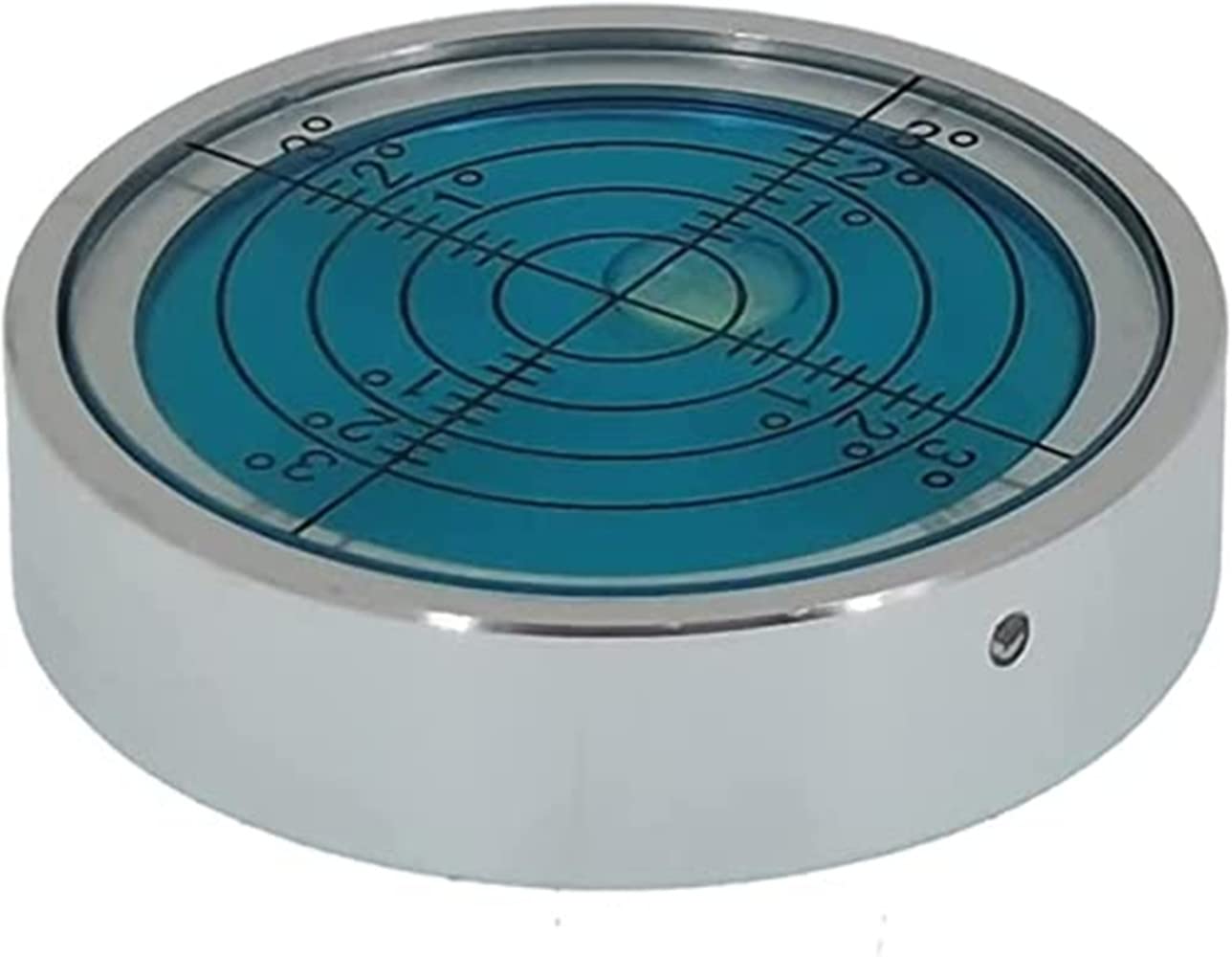 Universal Aluminum Alloy Level High Precision Horizontal Bubble Cardan Level Horizontal Bubble Band Horizontal (41X10) Blue