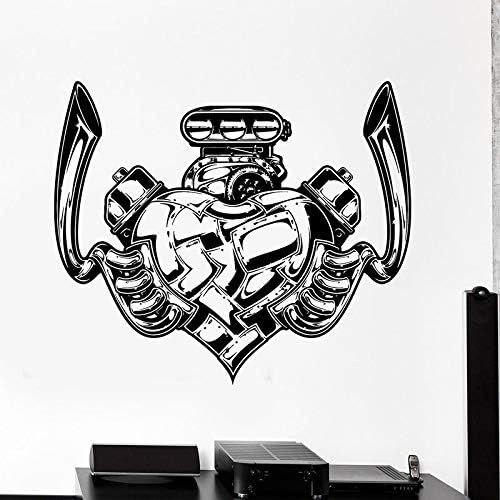 Motor Motor Calcomanía de pared Estilo fresco Puerta de coche Ventana