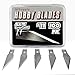 HiSupply SK-5 High Carbon Steel #11 Craft Blades | Fine Point Cutting Precision for Scrapbooking, Arts & Crafts | Fits All Hobby Knives | Pack of 100 Refill Replacement with Storage Case