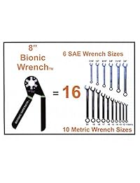 Logger Head Herramientas BW8   01r 01 Bionic Llave 8 inch Llave Inglesa Ajustable