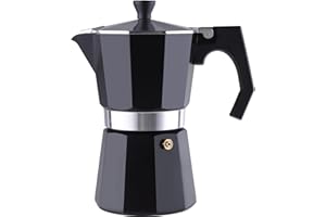 wedrink Stovetop Espresso Maker Aluminum Moka Pot 6 Cups Cuban Coffee Maker Stovetop Coffee Maker Moka Italian Espresso