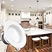 Sunco LED Recessed Lighting 4 Inch, 5000K Daylight 50,000 Hour Lifetime, Dimmable Can Light, Baffle Trim, 11W=60W, 660LM, Damp Rated, Retrofit Installation - UL Certified